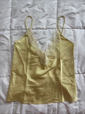 Sunday Up Silk/Lace Cami Large